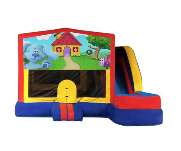 Blues Clues #1 Medium External Slide Jumping Castle