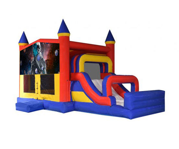 Space / Astronauts Mega Combo Jumping Castle