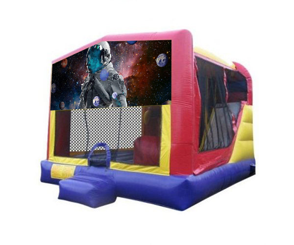 Space / Astronauts Extra Large Combo Jumping Castle