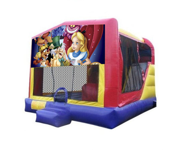 Alice in Wonderland #1 Extra Large Combo Jumping Castle