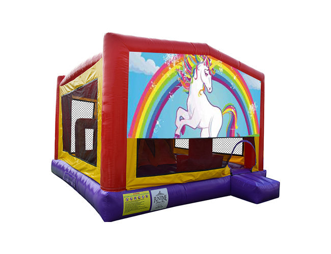 Unicorn Extra Large Obstacle Combo Jumping Castle