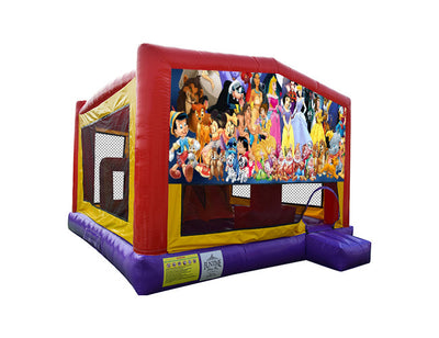 World of Disney Extra Large Obstacle Combo Jumping Castle