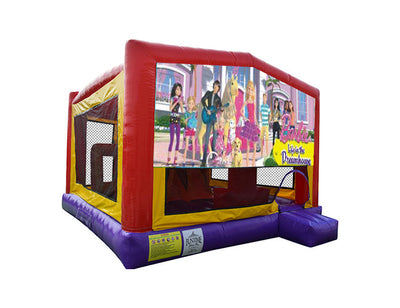 Barbie Extra Large Obstacle Combo Jumping Castle