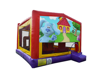 Blues Clues #1 Extra Large Obstacle Combo Jumping Castle