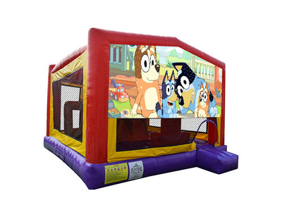 Bluey Extra Large Obstacle Combo Jumping Castle