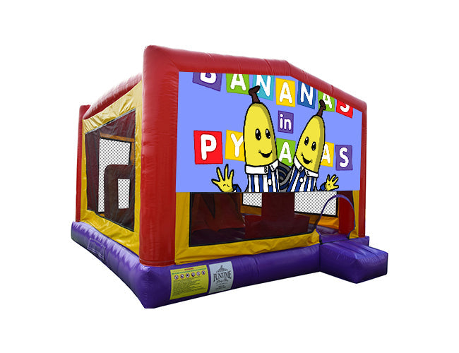 Bananas in Pyjamas Extra Large Obstacle Combo Jumping Castle