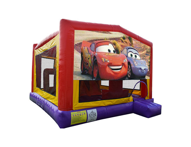 Cars Extra Large Obstacle Combo Jumping Castle