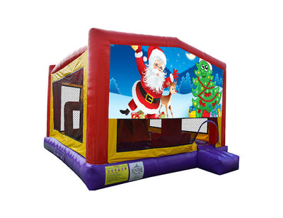 Christmas #2 Extra Large Obstacle Combo Jumping Castle