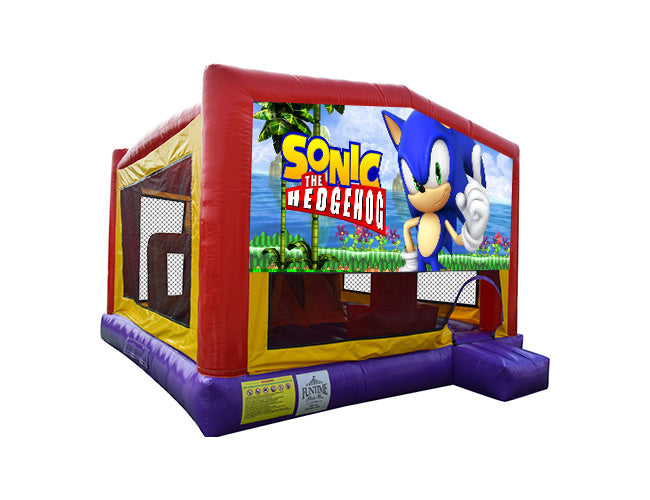 Sonic Extra Large Obstacle Combo Jumping Castle