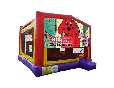 Clifford the Red Dog Extra Large Obstacle Combo Jumping Castle