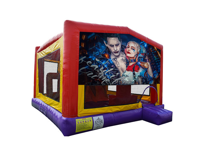 Harley Quinn Extra Large Obstacle Combo Jumping Castle