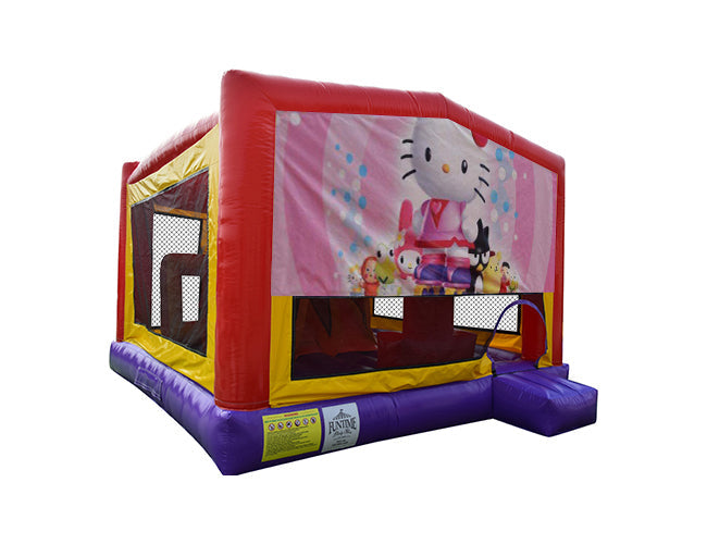 Hello Kitty Extra Large Obstacle Combo Jumping Castle
