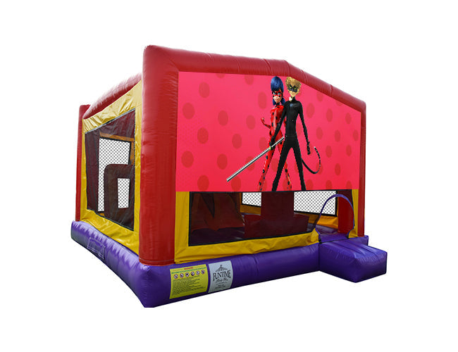 Miraculous Ladybug Extra Large Obstacle Combo Jumping Castle