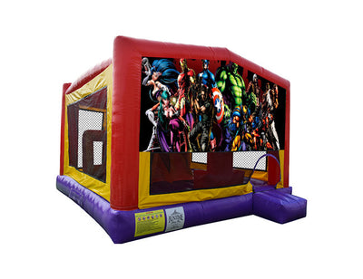 Marvel Super Heroes Extra Large Obstacle Combo Jumping Castle