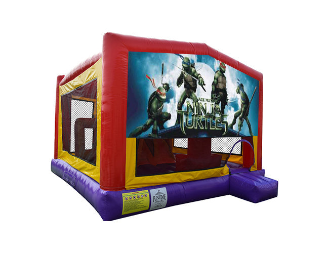 Ninja Turtles #1 Extra Large Obstacle Combo Jumping Castle