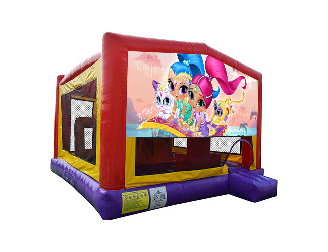 Shimmer and Shine Extra Large Obstacle Combo Jumping Castle