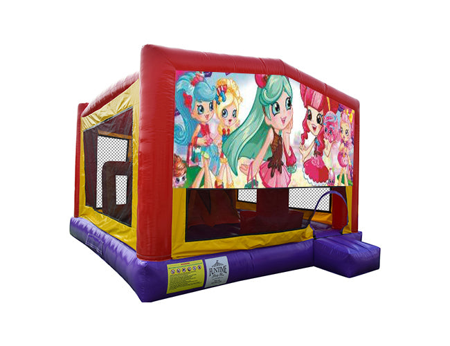 Shopkins Extra Large Obstacle Combo Jumping Castle