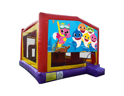 Baby Shark Extra Large Obstacle Combo Jumping Castle