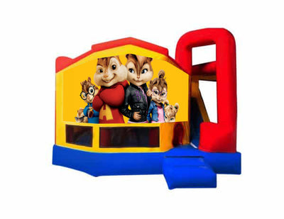 Alvin & the Chipmunks Medium Internal Slide Jumping Castle
