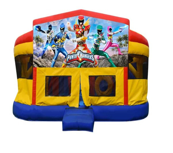 Power Rangers Super Drop Combo Jumping Castle – Funtime Party Hire