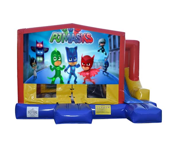 PJ Masks Small External Slide Jumping Castle