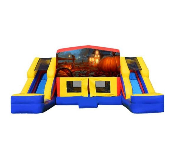 Halloween Double Mega Combo Jumping Castle