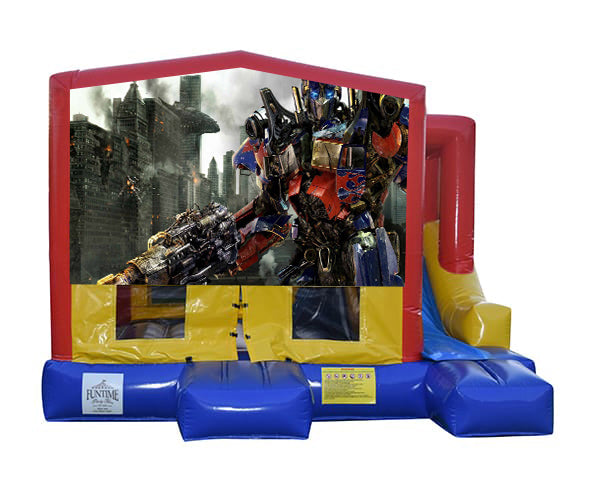 Transformers Small External Slide Jumping Castle