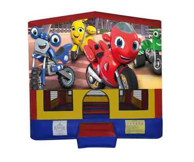 Ricky Zoom Small Square Jumping Castle