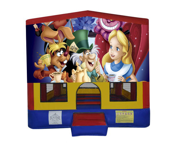 Alice in Wonderland #1 Small Square Jumping Castle