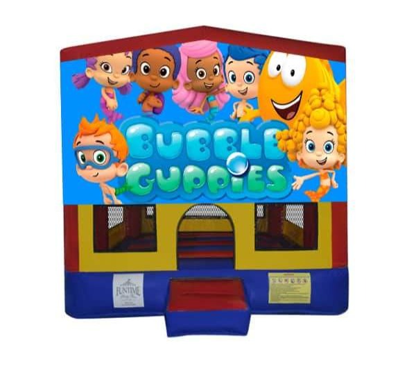 Bubble Guppies  Small Square Jumping Castle