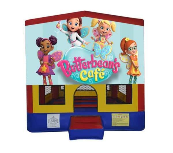 Butterbeans Cafe  Small Square Jumping Castle