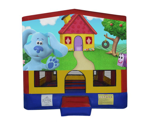 Blues Clues #1 Small Square Jumping Castle