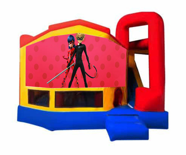 Miraculous Ladybug Medium Internal Slide Jumping Castle