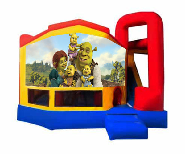 Shrek Medium Internal Slide Jumping Castle
