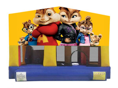 Alvin & the Chipmunks Small Slide Jumping Castle
