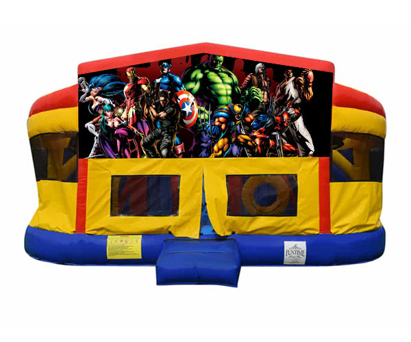 Captain America Super Drop Combo Jumping Castle