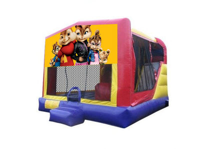 Alvin & the Chipmunks Extra Large Combo Jumping Castle