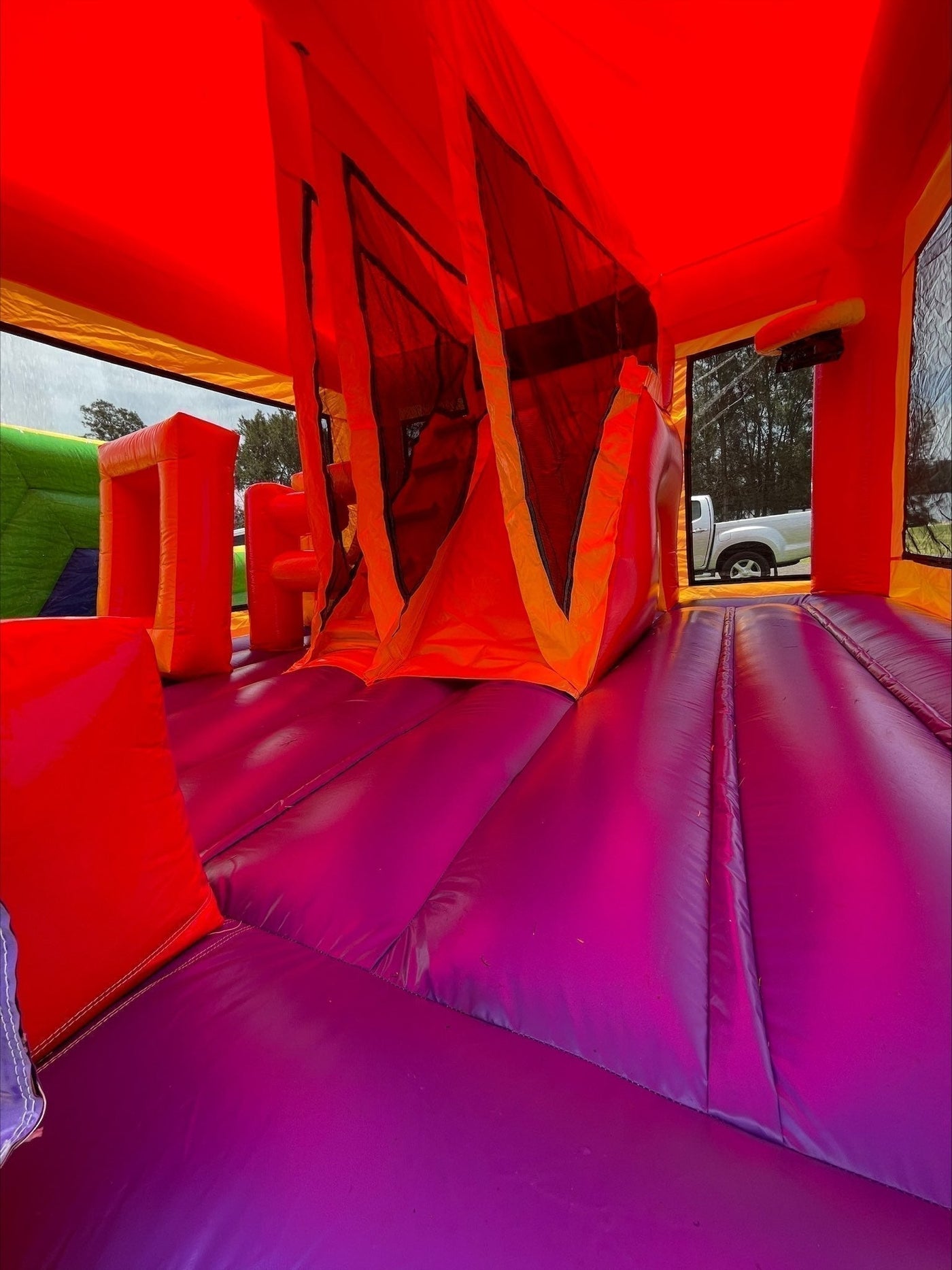 Spiderman Extra Large Obstacle Combo Jumping Castle