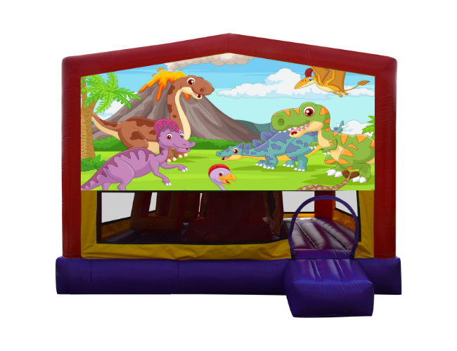 Dinosaur #2 Extra Large Obstacle Combo Jumping Castle