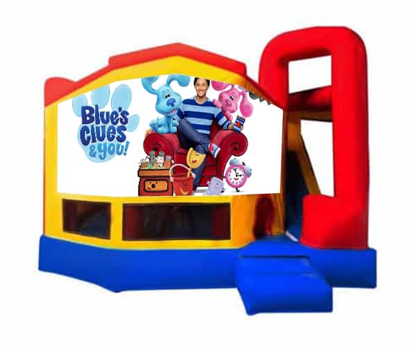 Blues Clues #2 Medium Internal Slide Jumping Castle