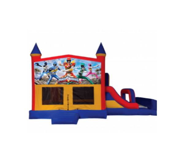 Power Rangers Mega Combo Jumping Castle – Funtime Party Hire