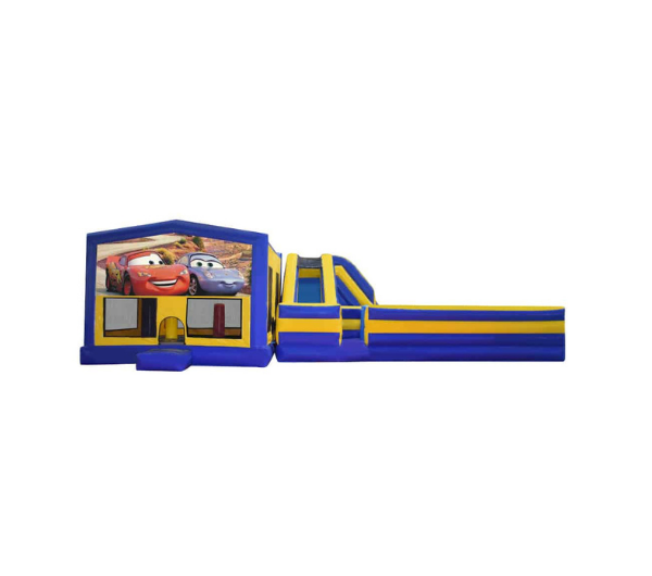 Cars Obstacle Mega Combo Jumping Castle