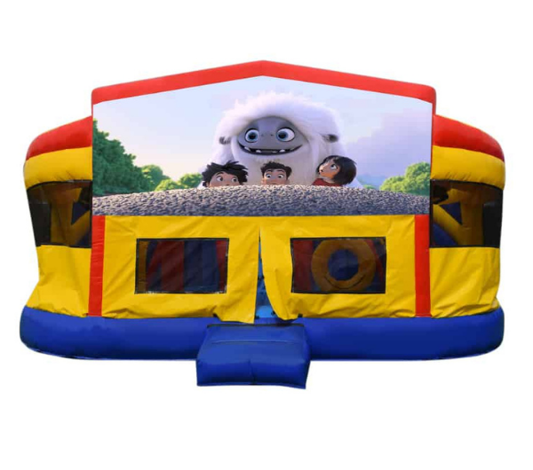 Abominable Double Super Drop Combo Jumping Castle