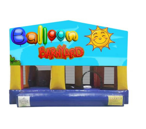 Balloon Barnyard Small Slide Jumping Castle