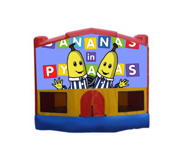 Bananas in Pyjamas Small Combo Jumping Castle