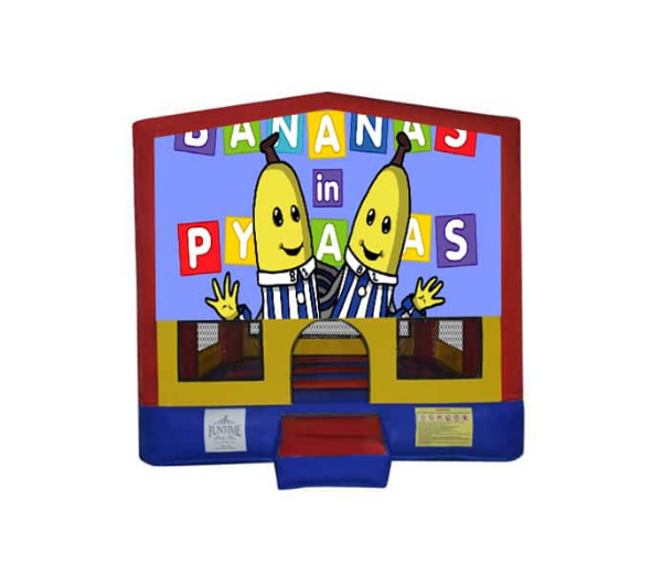 Bananas in Pyjamas Small Square Jumping Castle