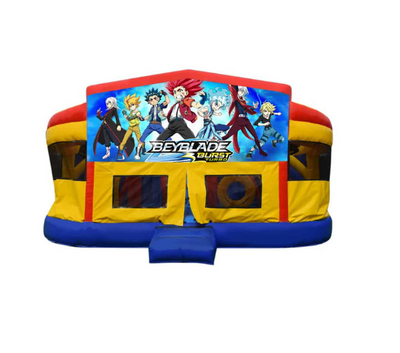 Beyblade Double Super Drop Combo Jumping Castle