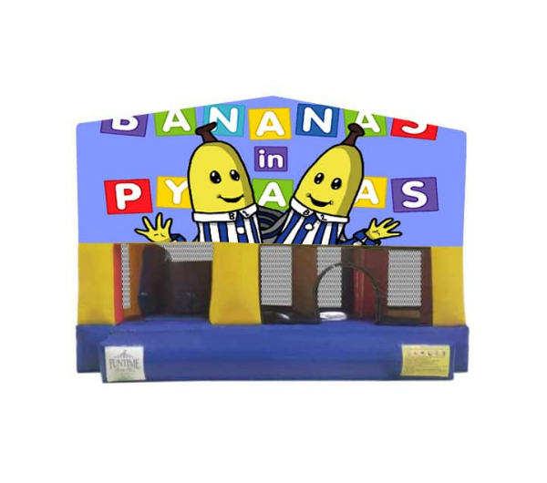 Bananas in Pyjamas  Small Slide Jumping Castle