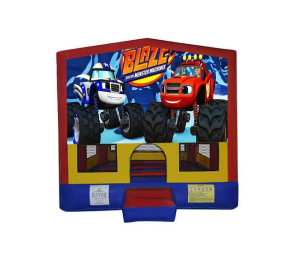 Blaze and the Monster Machines Small Square Jumping Castle
