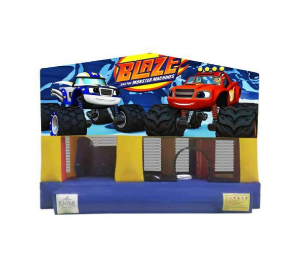 Blaze and the Monster Machines Small Slide Jumping Castle